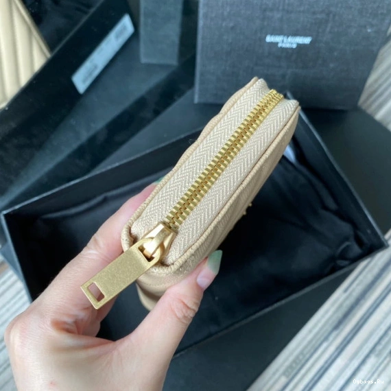 ZIPPY YSL MONOGRAM WALLET 0715